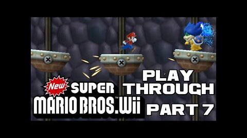 New Super Mario Bros. Wii - Part 7 - Nintendo Wii Playthrough 😎Benjamillion