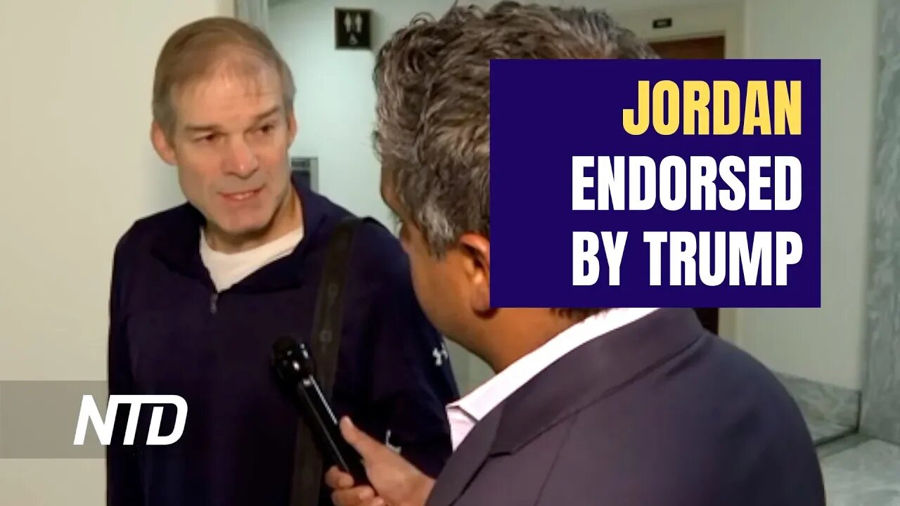 Rep. Jordan Reacts to Trump’s Endorsing Him for Speakership