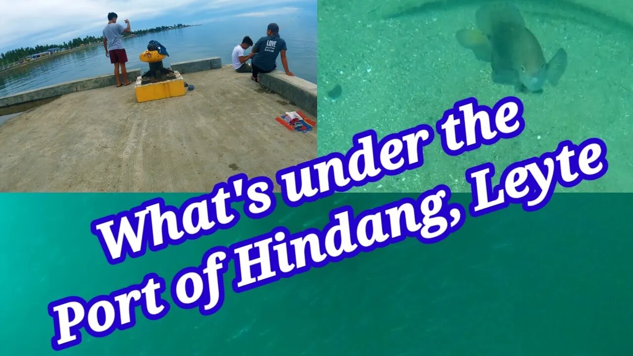 What's under the Port of Hindang, Leyte🇵🇭