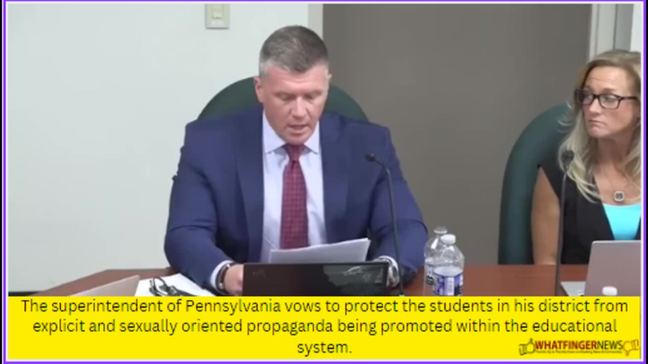 The superintendent of Pennsylvania vows to protect the students in his district from explicit