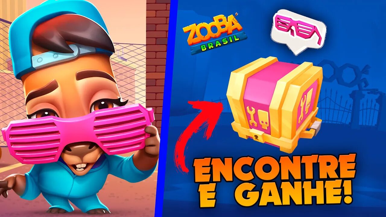 AJUDE QUINN E GANHE UM BAÚ LENDÁRIO GRÁTIS! ZOOBA: Jogo de Batalha Animal