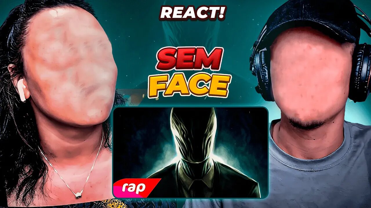 Rap do Slender Man - O HOMEM SEM FACE | NERD HITS | [React Rap Nerd] 🔥