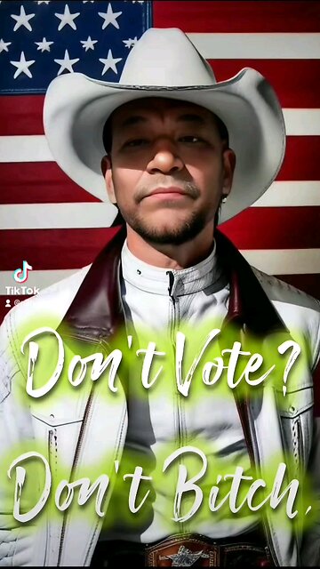 If you don't vote, you don't get to bitch... #Trump2024 🇺🇲