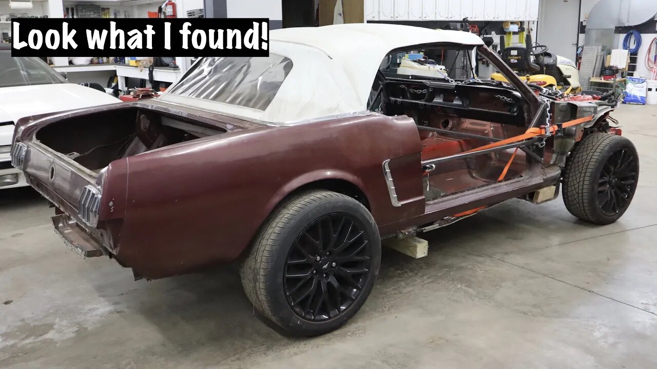 The Mustang returns... for now. 1965 Mustang restomod project part 17