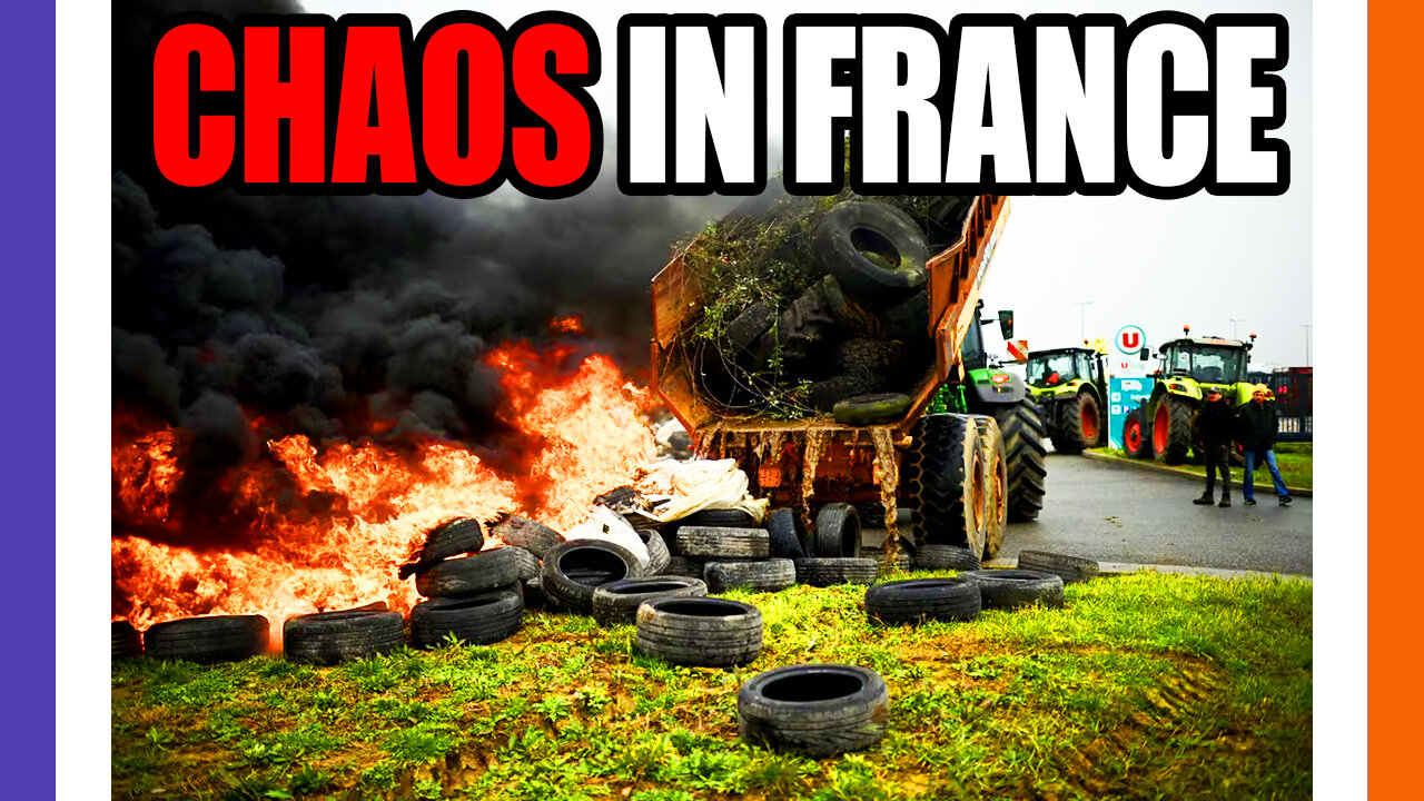 🚨BREAKING: Chaos In France 🟠⚪🟣