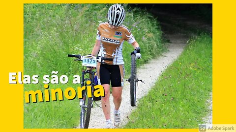 Por que tem menos MULHERES pedalando do que HOMENS? ENTENDA!