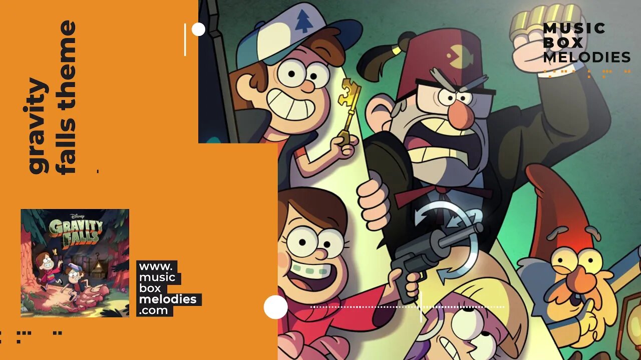 [Music box melodies] - Gravity Falls Theme