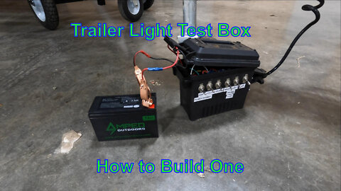 Trailer Light Test Box- How to Build