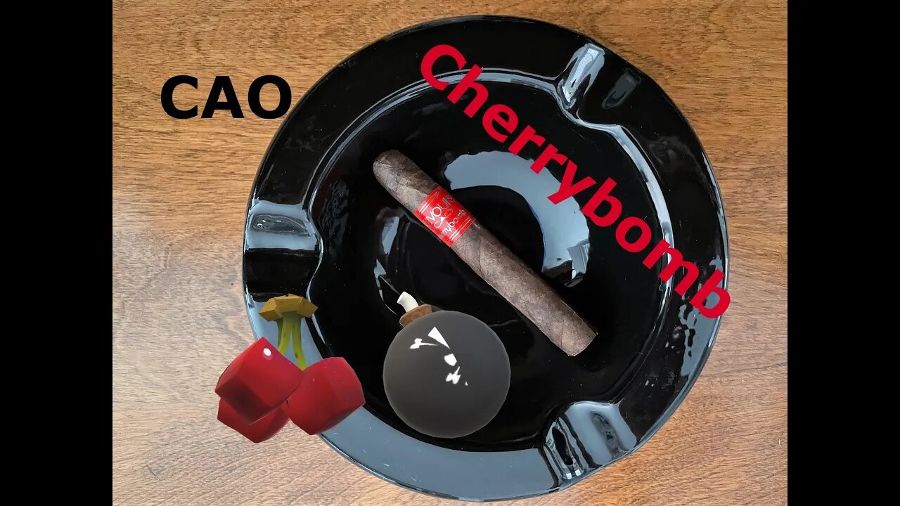 CAO Flavours Cherrybomb flavored cigar and YouTube rabbit holes discussion