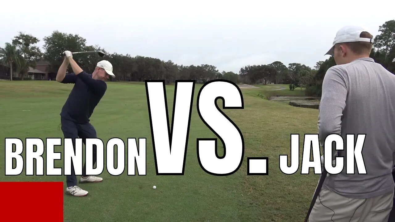 High School Golfer Vs ME, Golf Vlog From Florida Country Club