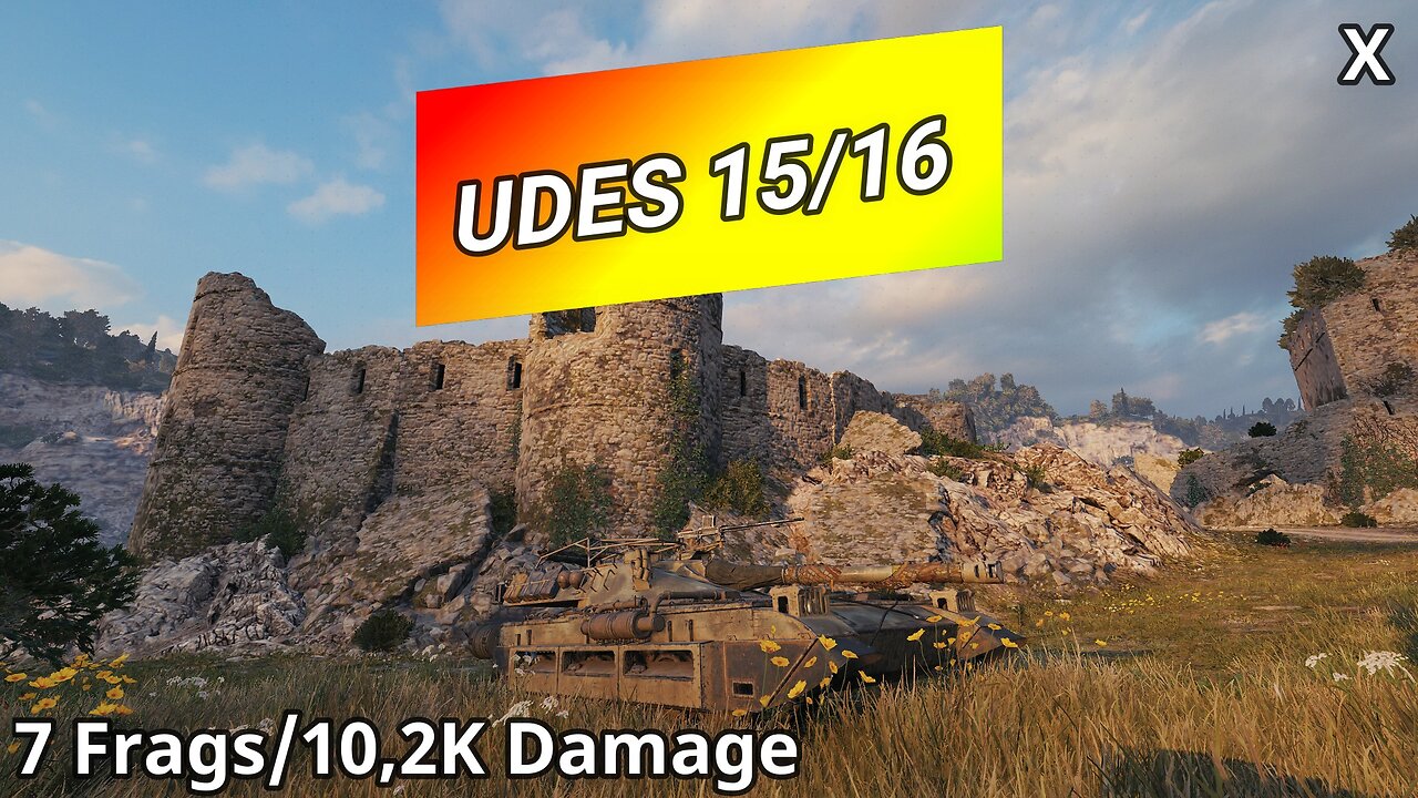 UDES 15/16 (7 Frags/10,2K Damage) | World of Tanks