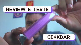 GEEKBAR PRO - MINHA OPINIÃO SOBRE POD DESCARTAVEIS….Desculpa @Nevasca Review brincadeirinha!!