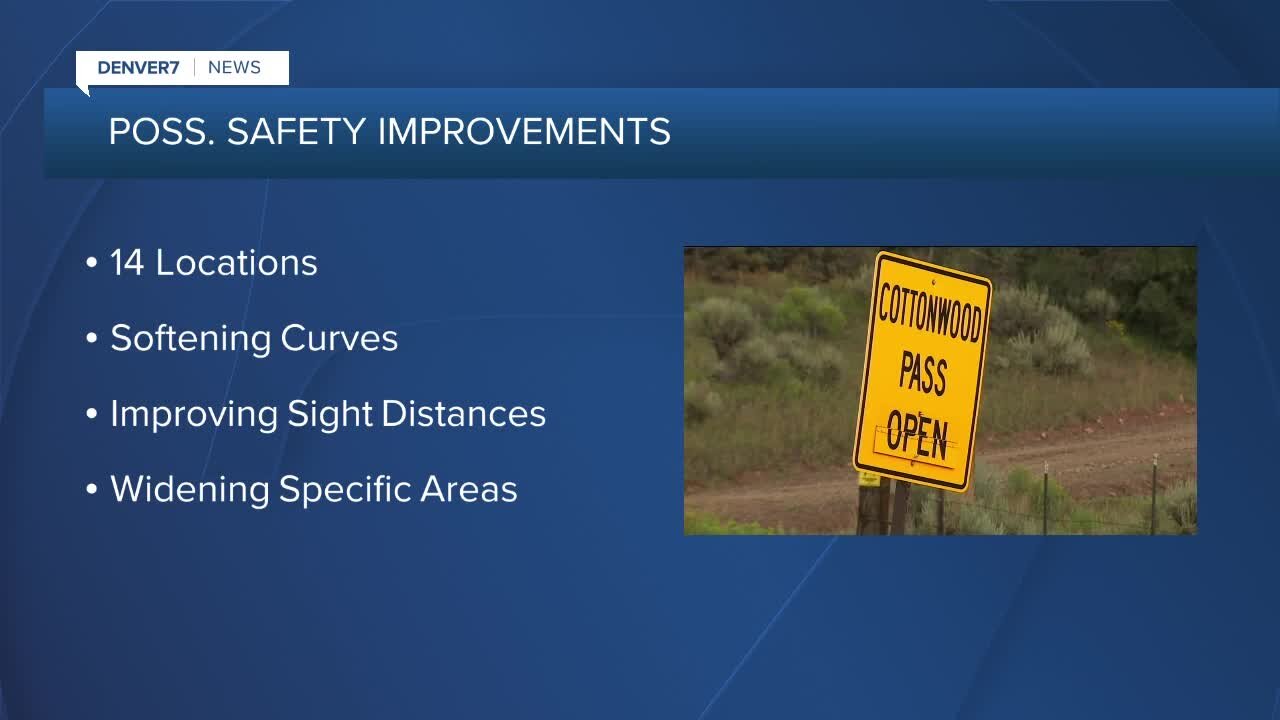 Improvements planned for Cottonwood Pass; Open Houses this week
