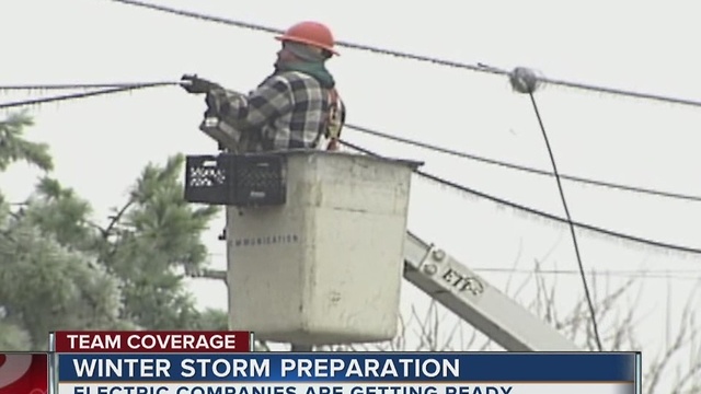 Winter Storm Preparations Underway