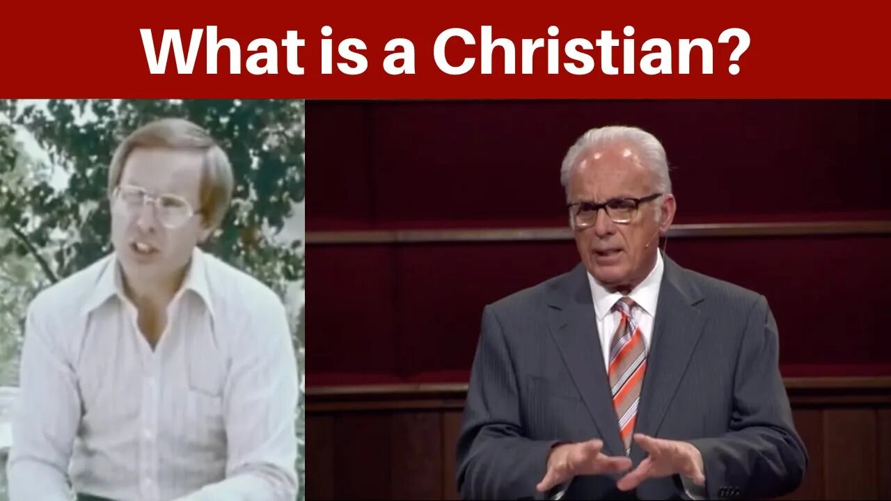 Young John MacArthur - What is a Christian? | GTY