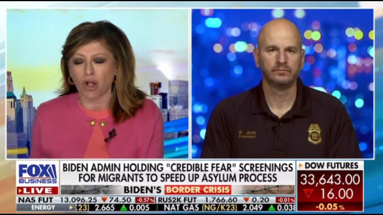 MORNINGS WITH MARIA-4/10/23-[BRANDON JUDD NATIONAL BORDER PATROL COUNCIL PRESIDENT