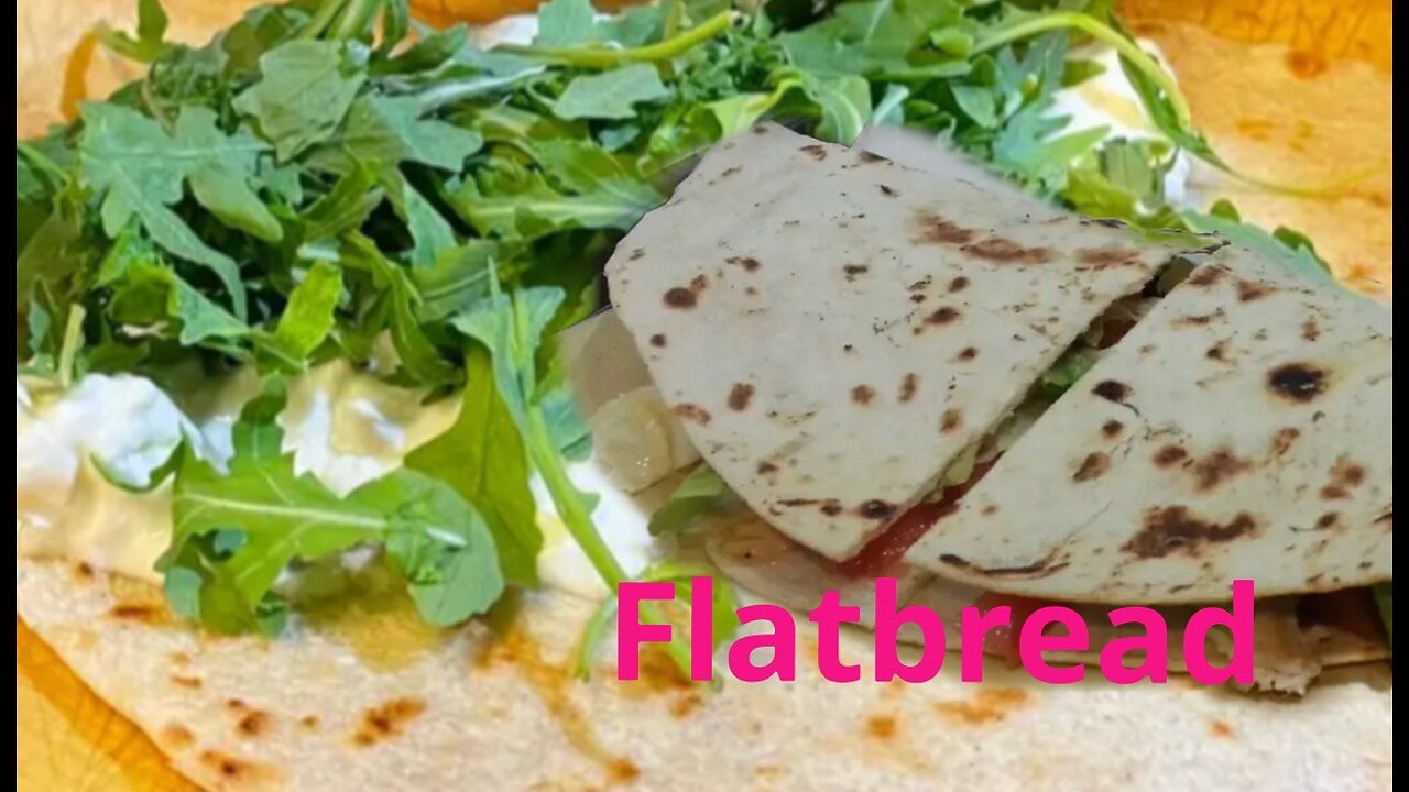 Easy Recipe Flatbread best Homemade Sandwich