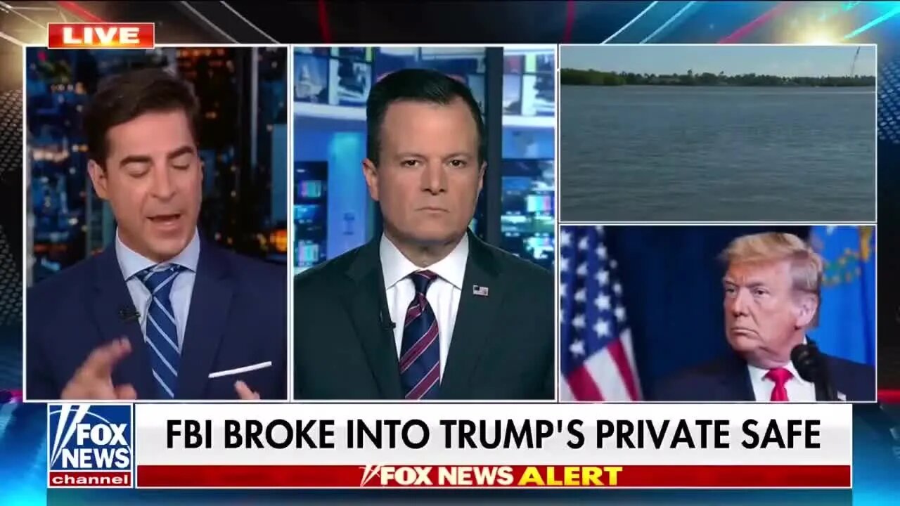 Jesse Watters lays out all the Trump/FBI garbage - 8/9/22