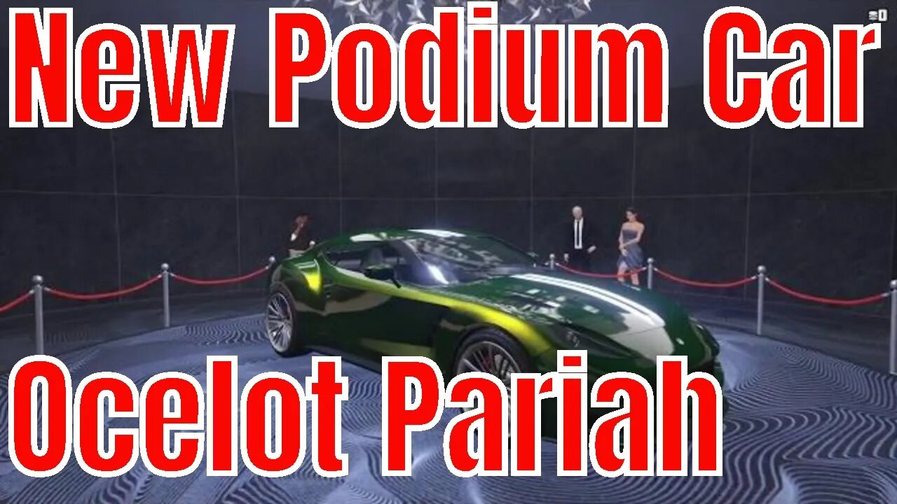 Grand Theft Auto V PlayStation 4 Podium Car - Ocelot Pariah