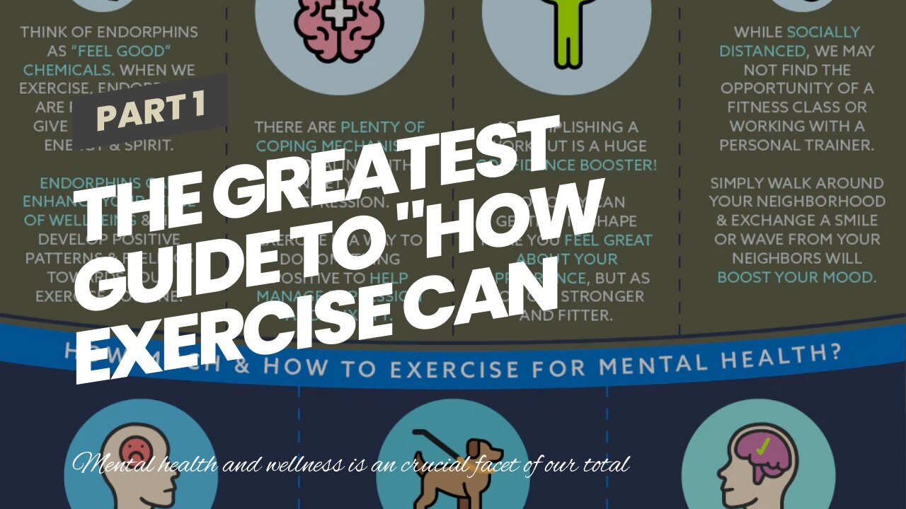 The Greatest Guide To "How Exercise Can Improve Your Mood and Mental Health"