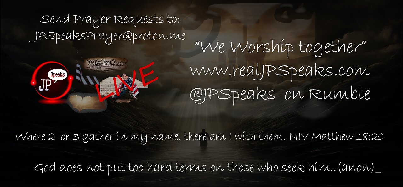 We Worship Together /w JP Speaks