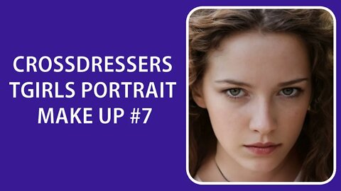 Exclusive Crossdressers and Tgirls Portrait Make Up #7