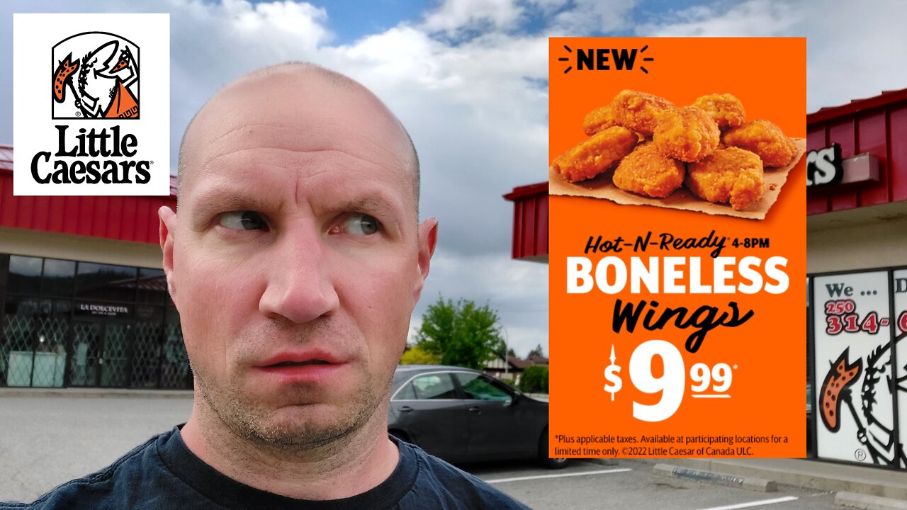 Little Caesars New Boneless Wings!