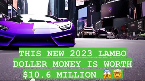 Here’s a $10 MILLION LAMBO