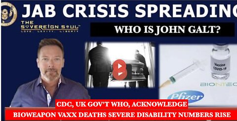 JAB DEATHS & DISABILITY #'S RISE, SPIKE PROTEIN DANGER ACKNOWLEDGED WHAT CAN U DO? THX John Galt