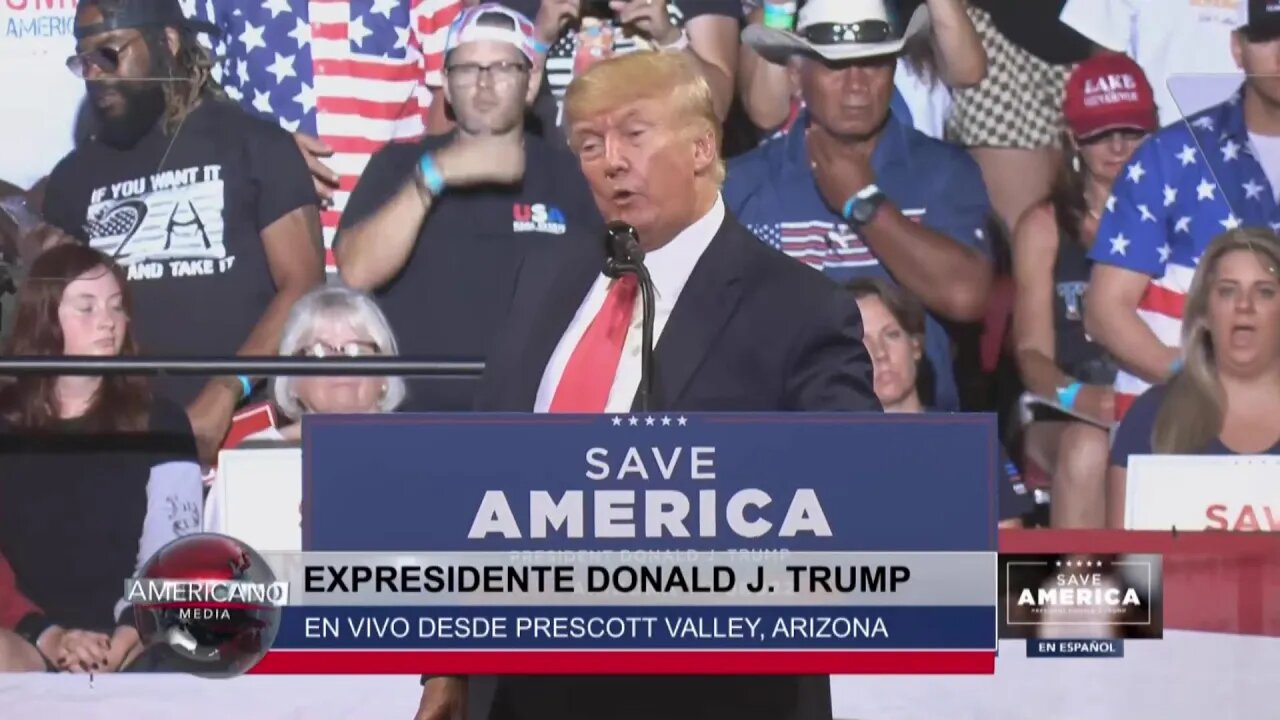 COBERTURA RALLY DONALD J. TRUMP