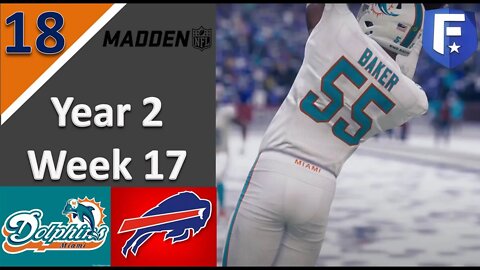 #18 Week 17 in the Snow l Madden 21 Coach Carousel Franchise [Dolphins]