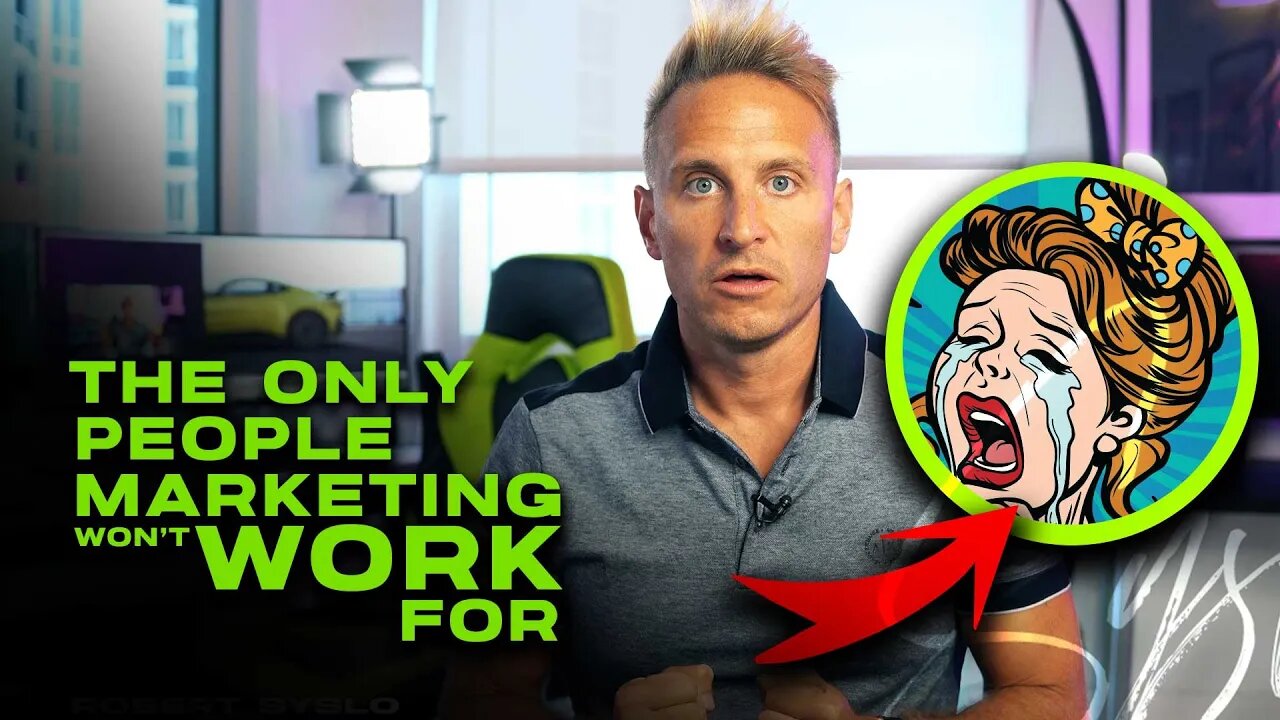 The Only People Marketing Doesn't Work For - Robert Syslo Jr