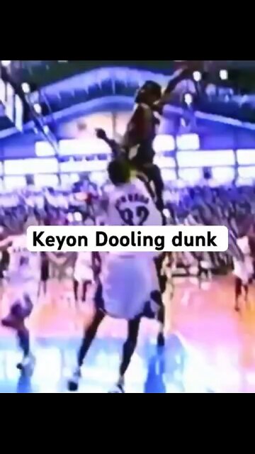 Keyon Dooling dunk #shorts #basketballshorts #collegebasketball #nba #basketball #sports #sportsnews