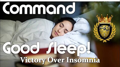 Command Good Sleep by Pillars & Strategies: 3 Hours of Scripture Soaking to Combat Insomnia