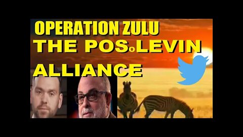 Levin and Poso join Operation Zulu | The LEFT would collapse if twitter became neutral. They NEED it