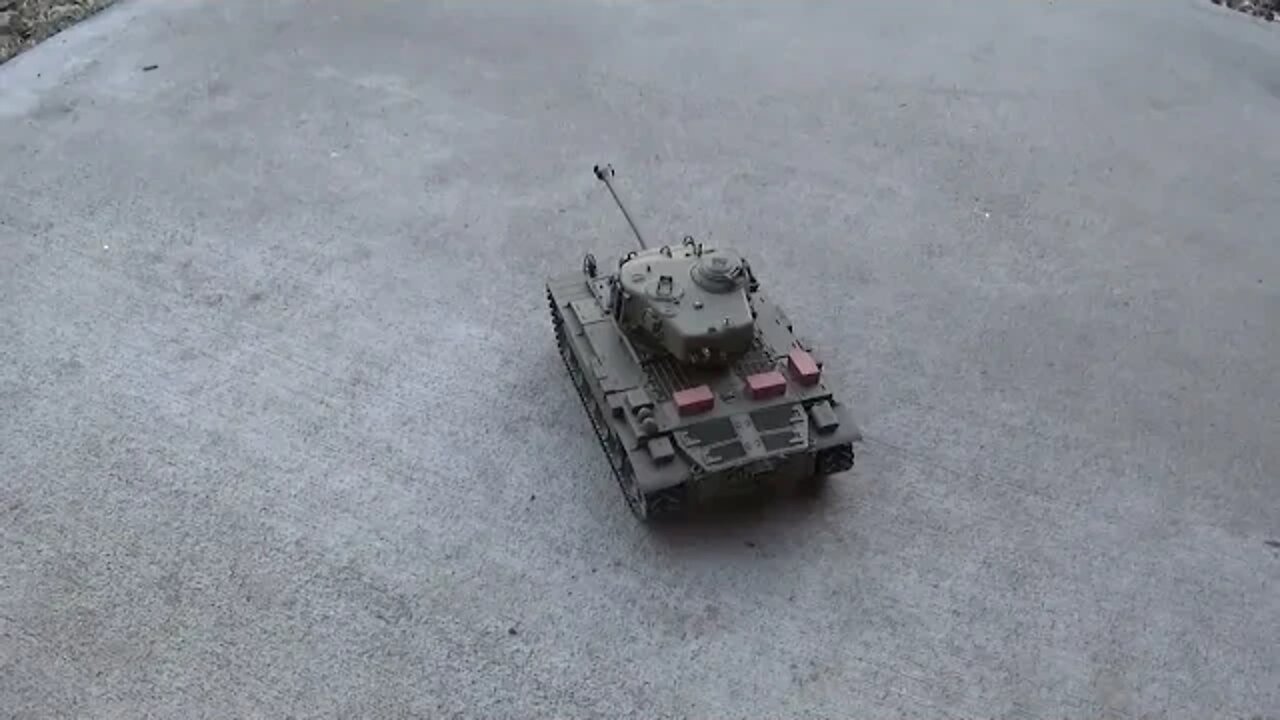 Throwback! Upgraded Heng Long Pershing Hill Climb!