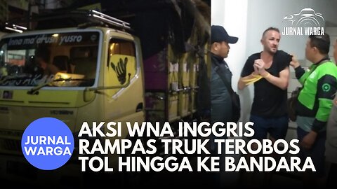 WNA INGGRIS DI BALI BAWA KABUR TRUK KE BANDARA TABRAK SEJUMLAH PENGENDARA