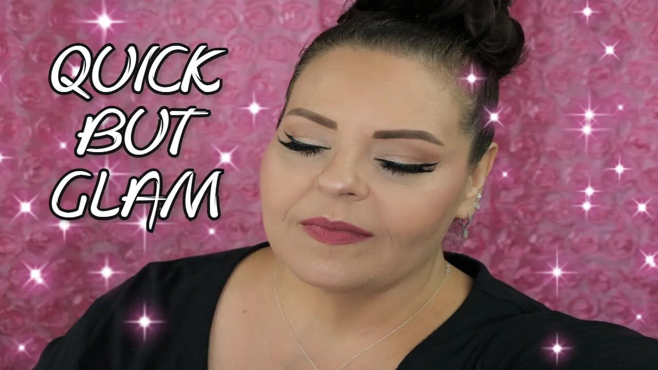 QUICK BUT GLAM LOOK l Sherri Ward