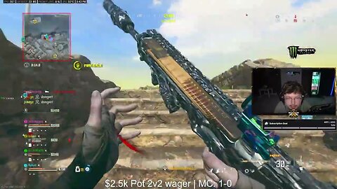 Aydan Was MAD After Iron Ruins His 2v2 Wager Match in Warzone...