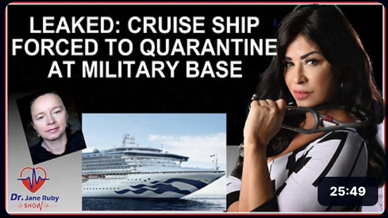 LEAKED: CDC ORDERED CRUISE SHIP TO FORCE QUARANTINE ON MILITARY BASE