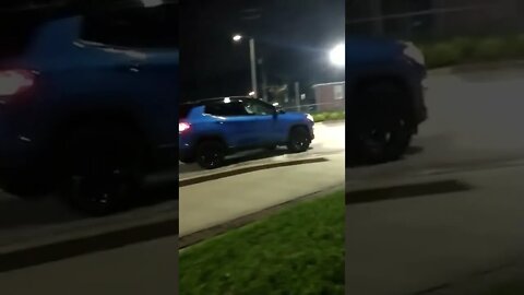 #gangstalking & watching from over a block away.