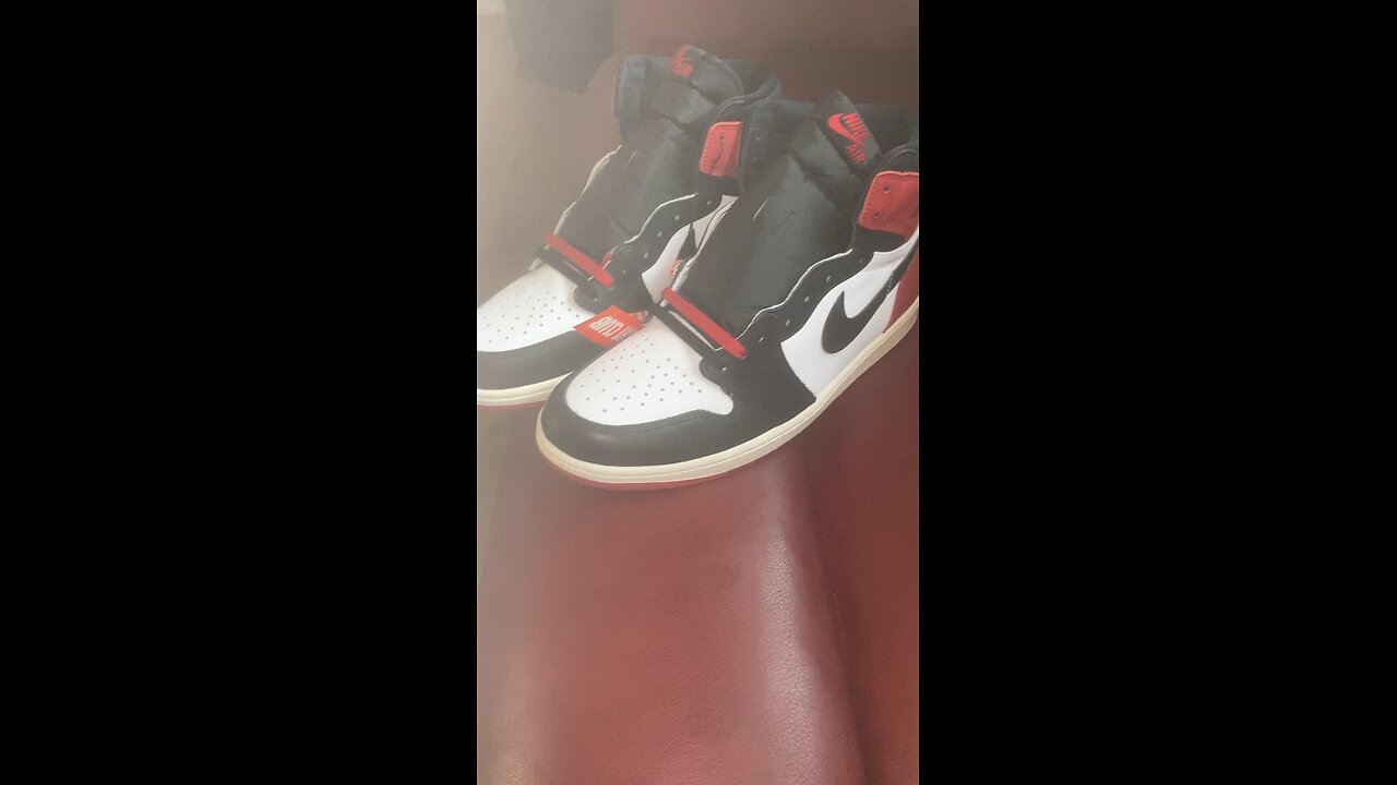 Air Jordan reimagined black toe on deck