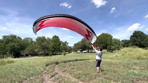 Buying a cheap #paramotor and wing…