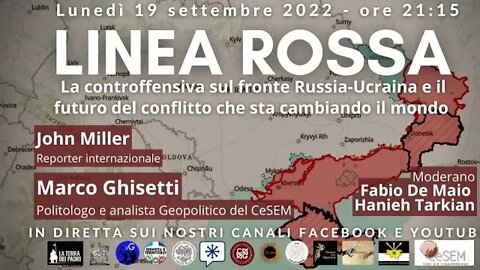 "LINEA ROSSA: la controffensiva sul fronte ucraino "