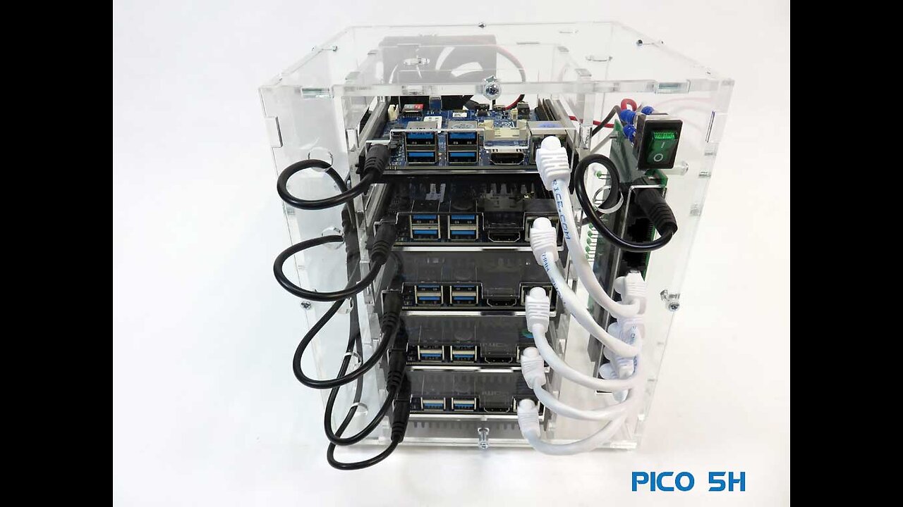 PicoCluster Odroid N2+ 5H Cluster