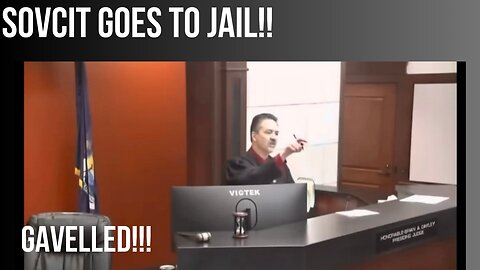 Judge Oakley DESTROYS Sovereign IDIOT & sends him to JAIL!!