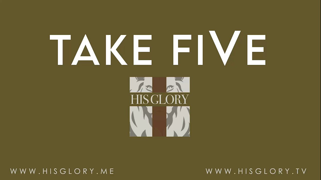 Dr. Mark Sherwood - Kingdom Fuel and Kingdom Kandy joins His Glory: Take FiVe