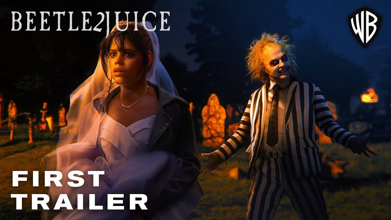 BEETLEJUICE 2 – First Concept Trailer | Jenna Ortega, Michael Keaton (2024) Warner Bros