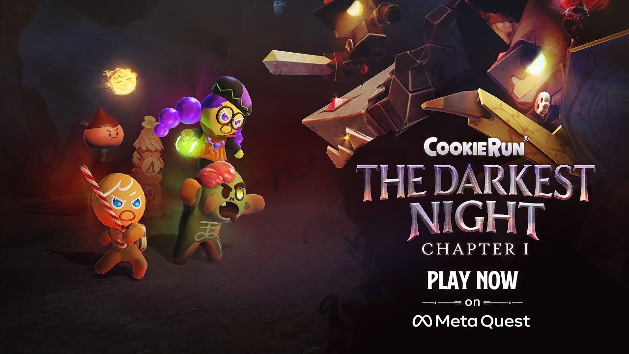 CookieRun: The Darkest Night ~ Chapter 1 - Launch Trailer l Meta Quest Platform