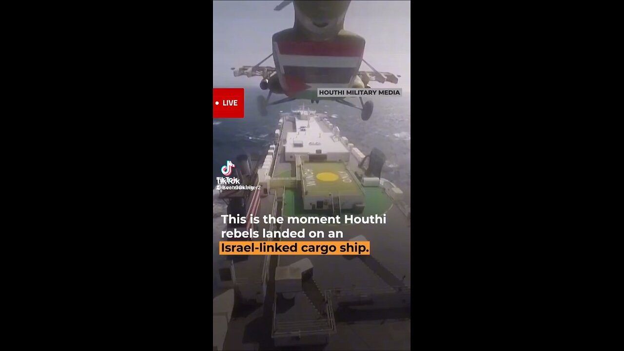 Houthi Pirates seize ship Graphic!